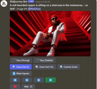 AI 作画工具 Midjourney 推出“pan”功能,可上下左右平移扩展图片外场景